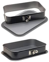Kaiser Bakeware Noblesse Rectangular 9 By 13 Inch Non Stick Springform Pan Springform Pan Cake Kaiser Bakeware Springform Pan