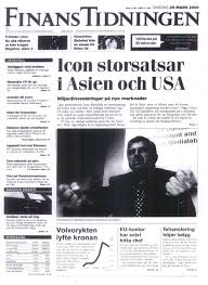 The first issue of äripäev was published on 9 october 1989. 10 Front Pages Of Dagens Industri And Finanstidningen In 2000 Source Download Scientific Diagram