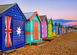 Bathing Boxes Brighton Beach Strand Hutte Strandhauser Brighton