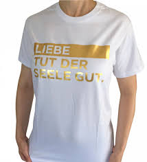 They're simple, versatile and they work for virtually any occasion. Liebe Tut Gut T Shirt Grosse S