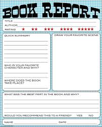 Book Report Book Report Templates Teaching Book Review Template