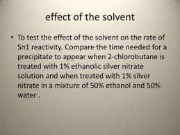 In The Reaction Of 2-Chloro-2-Methylpropane With Agno3 In Ethanol, The  Ether Will Not Be The Only Product Of This Reaction. What Other Product  Could Form And What Is The Reaction Mechanism For