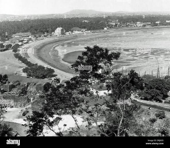 View from Malabar Hill, Bombay (Mumbai), India Stock Photo - Alamy