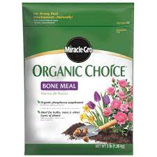 What is garden blood meal? Miracle Gro Organic Choice 3 Lb Bone Meal Fertilizer 100941 The Home Depot