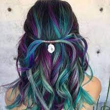 Medium hair can be characterized as hair length between your shoulders and your chest. Channel Your Inner Ariel With These 50 Mermaid Hair Color Styling Ideas Hair Motive