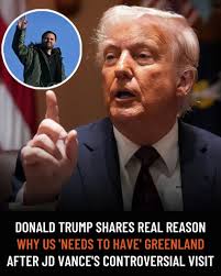 Junior says the people of Greenland want to be a part of the United States 