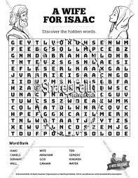 Abraham would spend his maximum time teaching isaac to love and obey god. Genesis 24 Isaac And Rebekah Sunday School Coloring Pages Sharefaith Kids