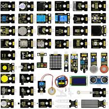 Three closely related kinds of arduino sensors are commonly confused: Newest Keyestudio 48 In 1 Sensor Starter Kit With Gift Box For Arduino Diy Projects 48pcs Sensors
