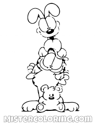 Garfield Odie And Spooky Coloring Page Pirate Coloring Pages Coloring Pages Butterfly Coloring Page