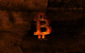 Bitcoin logo black background 4k. Download Wallpapers Bitcoin Fiery Logo Cryptocurrency Orange Stone Background Creative Bitcoin Logo Brands Bitcoin For Desktop With Resolution 2560x1600 High Quality Hd Pictures Wallpapers