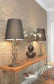 Awesome Wall Seagrass Wallpaper In The Entryway To Give Guests A Big Modern Rustic Hug When They Walk In Decor Seagrass Wallpaper Home Decor