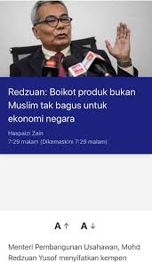 Seruan boikot terjadi hampir di kuwait dan turki. Teruskan Boikot Barangan Bukan Muslim Kata Penceramah Pas Ameno World