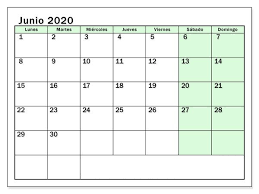 Aquí está el calendario con días festivos argentina para junio de 2021. Calendario Junio 2020 Para Imprimir Pdf Zudocalendrio