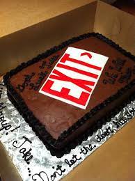 Farewell cake ideas for employee. Office Going Away Retirement Going Away Cakes Retirement Cakes Goodbye Cake