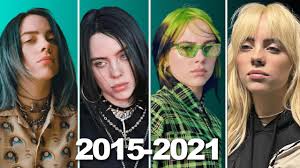The new hair color is similar to that of the cover art on the aforementioned song. Billie Eilish Hair Evolution By Years 2015 2021 Youtube