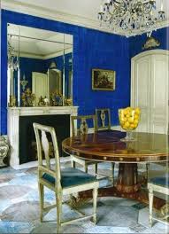 A Look Inside Paul And Bunny Mellon S Townhouse Today Dining Room Blue World Of Interiors Dining