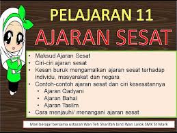 Cara menjauhi ajaran sesat match up. Ajaran Sesat Kbsm Youtube