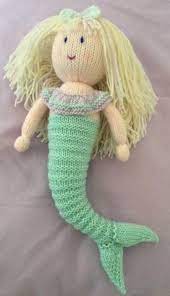 A matching beanie and cowl/neck warmer pattern to get right now, if you like that brioche knit look, you will love these free patterns that you can access immediately. Hand Knitted Mermaid Doll Mermaid Dolls Knitted Dolls Knitted Dolls Free