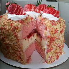 strawberry shortcake cheesecake 78recipes
