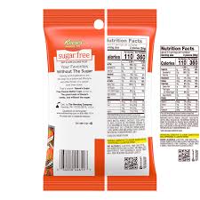 88 calories, 5 grams fat, 2 grams saturated fat, 8 grams sugar. Reese S Sugar Free Peanut Butter Cup Miniatures 3 Oz Hershey S