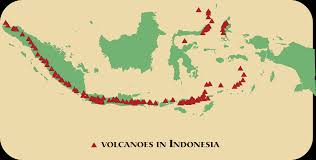 Indonesia's major trading partners are japan, the united states and the surrounding countries of singapore, malaysia and australia. Map Of Volcanoes In Indonesia