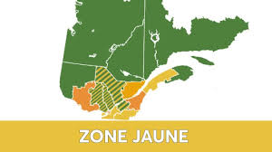 Les régions en zone jaune ou en zone orange sont en état d'alerte à l'approche du temps des fêtes. Le Centre Du Quebec En Jaune Les Implications