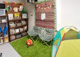 During the last month of school, i transformed my classroom into a campsite and my students rotated through various camping themed classroom activities. Classroom Themes And Transformations The Students Will Love Teacher S Brain Blog