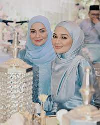 Neelofa Colourful Outfits Fashion Braids For Short Hair