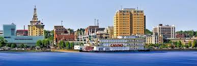 The Skyline Of Davenport Iowa Usa Along The Mississippi River Skyline Quad Cities City