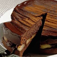 Epingle Par Dubu Sur Food Gateau Poire Chocolat Gateau Au Poire Poire Au Chocolat