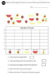 These graph worksheets are perfect for learning how to work with different types of charts and here is a graphic preview for all of the graph worksheets. Picture Graph Worksheet Worksheet