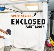 How to Make a PAINT BOOTH (Easy Set up)