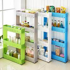 Adding a few shelves or a spice rack to your walls is a great way to save cupboard space while keeping your things readily available. Buy Storage Shelf Plastic Subdries Rack Movable Interspace Storage Holder Kitchen Storage Rack Organizer At Affordable Prices Free Shipping Real Reviews With Photos Joom