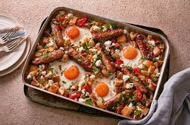 Full English Traybake Sausage Recipes Tesco Real Food Recipe Recipes Easy Family Dinners Tesco Real Food