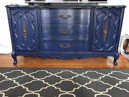 Navy Blue Dresser Renaissance Chalk Furniture Paint Qt