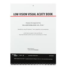 Low Vision Visual Acuity Book Acuity Charts Bernell