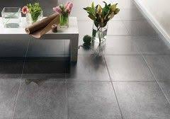 Gres Cerame Emaille 50 X 50 Cm Brico Depot Carrelage Carrelage Gris Anthracite Carrelage Cuisine Sol
