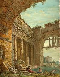 Architectural Fantasy Charles Louis Clerisseau Architecture Painting Renaissance Art Fantastic Art