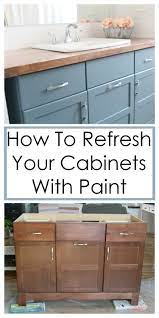 How To Paint Cabinets Without Sanding A Fresh Squeezed Life Painting Cabinets Redo Kitchen Cabinets Repainting Kitchen Cabinets