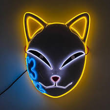 Check spelling or type a new query. Demon Slayer Kimetsu No Yaiba Led Fox Mask Anime Hunts