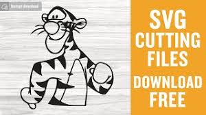 Download Tigger Svg Free Winnie The Pooh Svg Free Svg Files Disney Instant Download Silhouette Cameo Outline Svg Cartoon Svg Png Dxf 0773 Freesvgplanet
