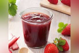 Confiture De Fraises Et Rhubarbe Recette Rhubarbe Confiture Fraise Confiture De Rhubarbe Et Fraise