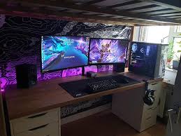 A table is a versatile piece of furniture, often multitasking as dining, working, studying, gaming, and living area. How To Build Ikea Gaming Desk Thehomeroute