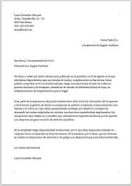 Ejemplo De Carta De Presentacion Para Dependienta