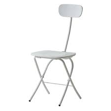 Folding Chair White Wood Portable Simple Compact Slim Pc 21wh Azumaya Japan New Azumayajapan Simpleand Wooden Folding Chairs Folding Chair Wood Folding Chair