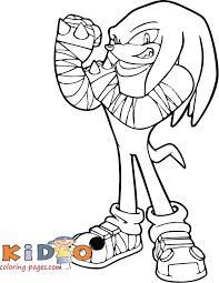 Free knuckles coloring pages to download or print, including many other related knuckles coloring page you may like. Printable Coloring Page Knuckles Sonic Picture To Color Knuckles Sonic