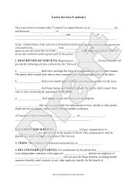 General liability insurance helps protect against injury and property damage claims stemming from negligence. Lawn Service Contract Template With Sample Lawn Service Contract Template Lawn Maintenance