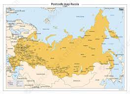 Download de plattegrond van rusland / landkaart. Rusland 3 Cijferige Postcodekaart 258 Kaarten En Atlassen Nl