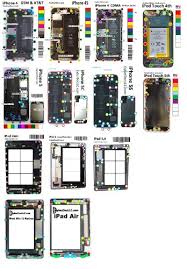 Magnetic Screw Chart Mat Repair Tool For Iphone Ipad