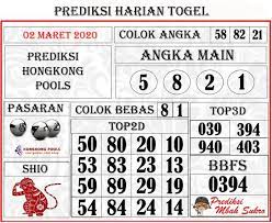 Prediksi Angka Top Hk 02 Maret 2020 21 Maret Buku Sydney